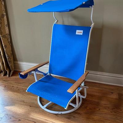 SUNTRACKER ~ The Ultimate Swivel Beach Chair