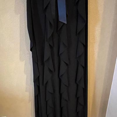 BETSY ADAM ~ Size 10 ~ Black Evening Gown