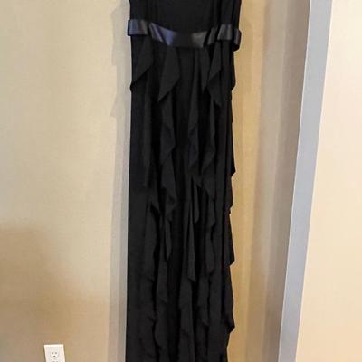 BETSY ADAM ~ Size 10 ~ Black Evening Gown