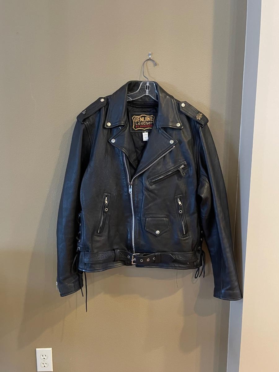 MANZOOR ~ Genuine Leather ~ Size 48 Men’s Jacket | EstateSales.org