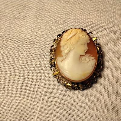 Gorgeous Cameo Pendant/Brooch