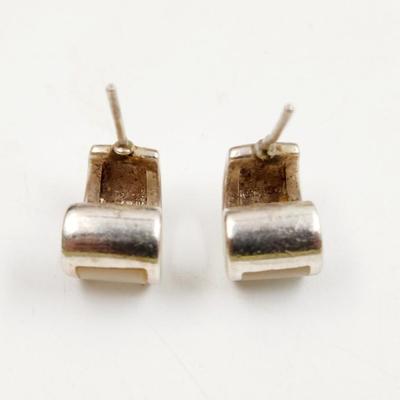 925 SILVER & MOTHER OF PEARL EARRINGS