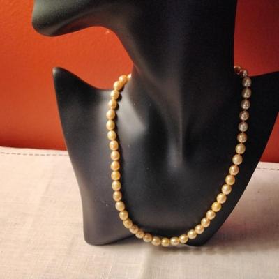 Beautiful Champagne Vintage Pearls