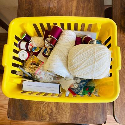 Two - Three Thread Overedging Sewing Machine & Sewing Lot     (CR - RH)