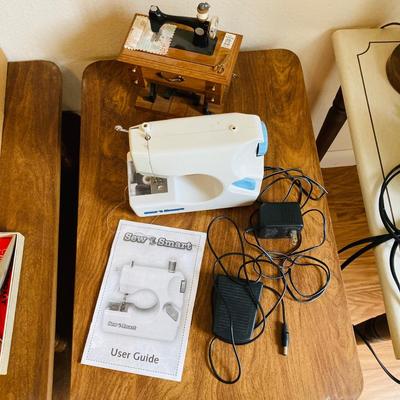 Two - Three Thread Overedging Sewing Machine & Sewing Lot     (CR - RH)