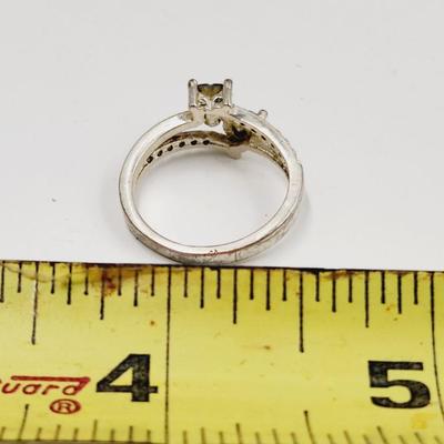 . 925 w/ RAINBOW TOPAZ RING SIZE 6.5
