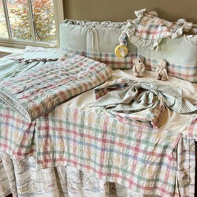 PINE CREEK BEDDING ~ Seven (7) Piece Baby Bedding Set