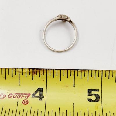 STERLING HUMMINGBIRD RING SIZE 4.75