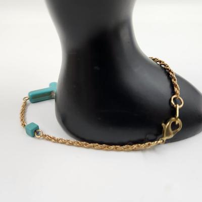 HAND CRAFTED TURQUOISE BRACELET