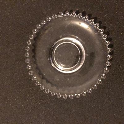 Candlewick saucer