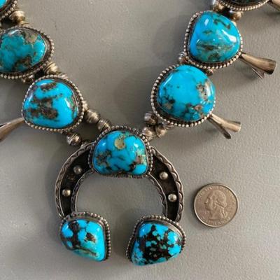 Antique Squash Bottom Necklace
