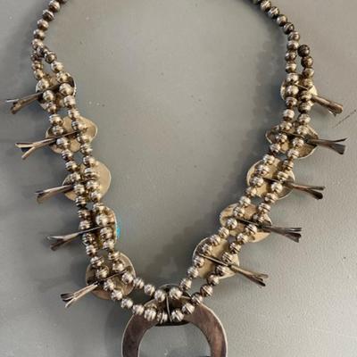 Antique Squash Bottom Necklace