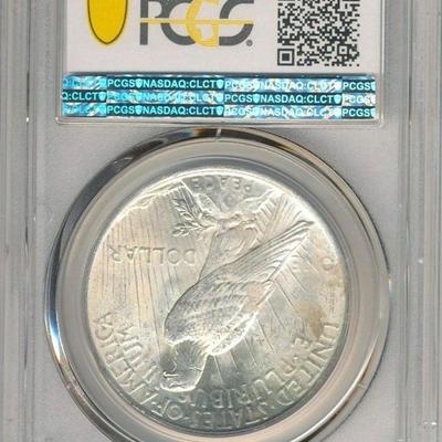 1923 Silver Peace Dollar PCGS