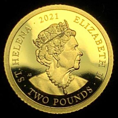 2021 .999 Gold Two Pound Coin Napoleon Edition