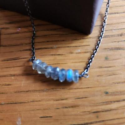 Artist Made Labradorite & Sterling Silver Necklace