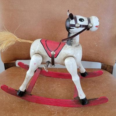 Musical rocking horse