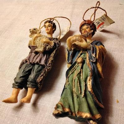Vintage Wisemen Ornaments