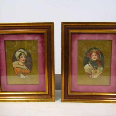 Two Pieces of Interesting Framed Art
