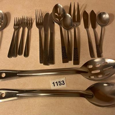 Nice Serving spoons and silverware