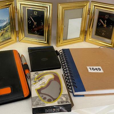 Clocks and Notebooks
