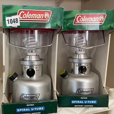 Coleman Battery Lanterns