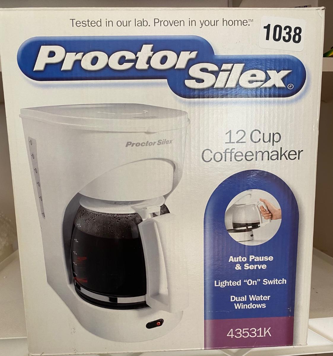 New Proctor silex coffee maker