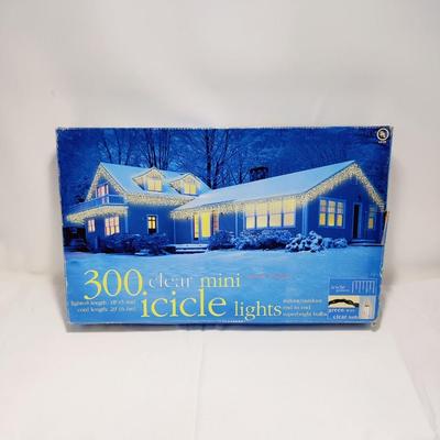 BRAND NEW CLEAR MINI ICICLE LIGHTS