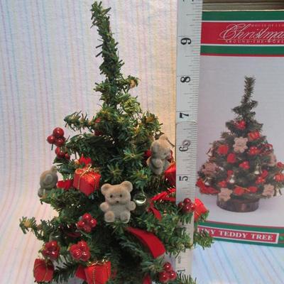 Tiny Teddy Tree - 10" Tall