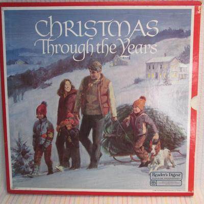 Christmas Through the Years Record Album Set