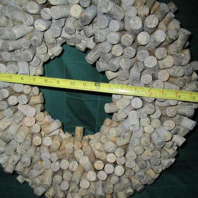 Very Large Wine Cork Wreath