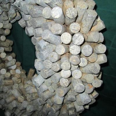Very Large Wine Cork Wreath