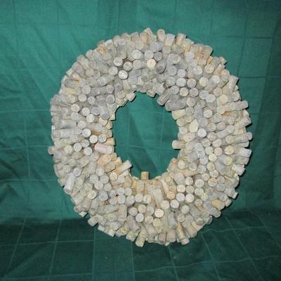 Very Large Wine Cork Wreath