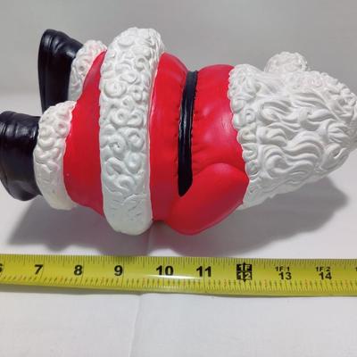VINTAGE CERAMIC WINKING SANTA CLAUS ATLANTIC MOLD FIGURE