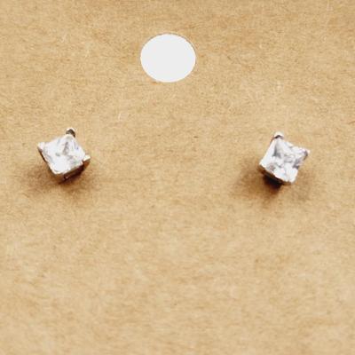. 925 STERLING CUBIC ZIRCONIA EARRINGS