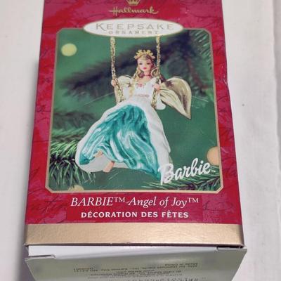 2000 BARBIE ANGEL OF JOY HALLMARK KEEPSAKE ORNAMENT
