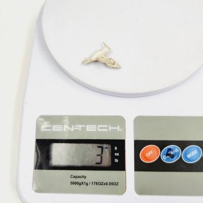 STERLING HUMMINGBIRD PENDANT