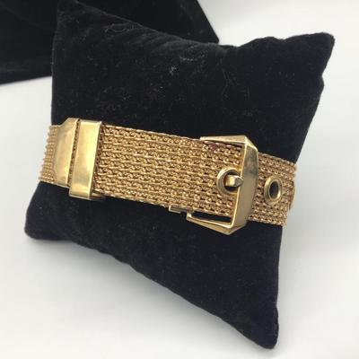 Vintage Avon Gold Mesh Bracelet