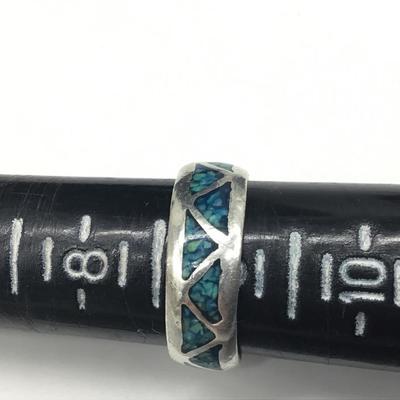 Turquoise zchip Band Vintage