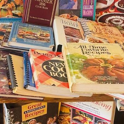 Assortment of Cook Books (CR-AW)