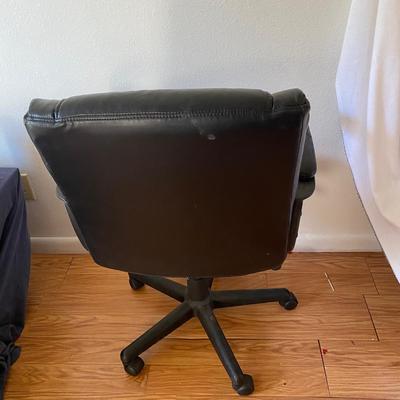 Black Rolling Chair  (DR-EJ)
