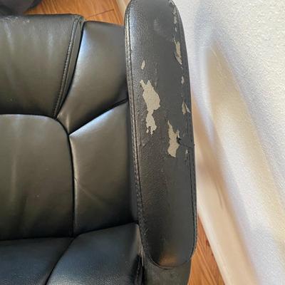 Black Rolling Chair  (DR-EJ)