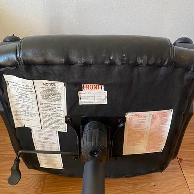 Black Rolling Chair  (DR-EJ)
