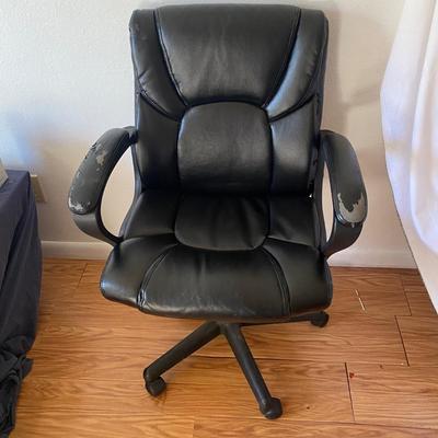 Black Rolling Chair  (DR-EJ)