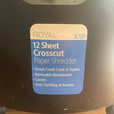 Royal SC120 Crosscut Paper Shredder (DR-AW)