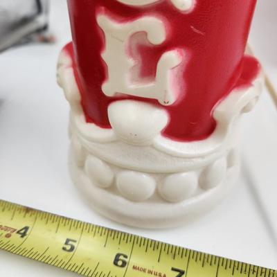 1970 EMPIRE BLOW MOLD CANDLE
