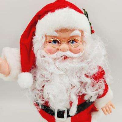 VINTAGE PLASTIC CHRISTMAS SANTA ARMS & LEGS POSEABLE