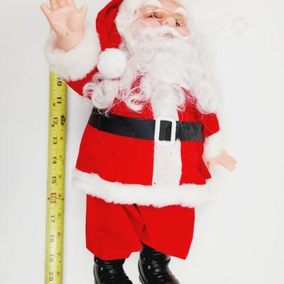 VINTAGE PLASTIC CHRISTMAS SANTA ARMS & LEGS POSEABLE