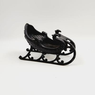 ANTIQUE CAST IRON SLEIGH