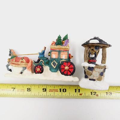 CHRISTMAS VILLAGE EXTRAS BUNDLE