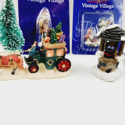 CHRISTMAS VILLAGE EXTRAS BUNDLE